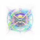 aroura borealis space tattoo design idea