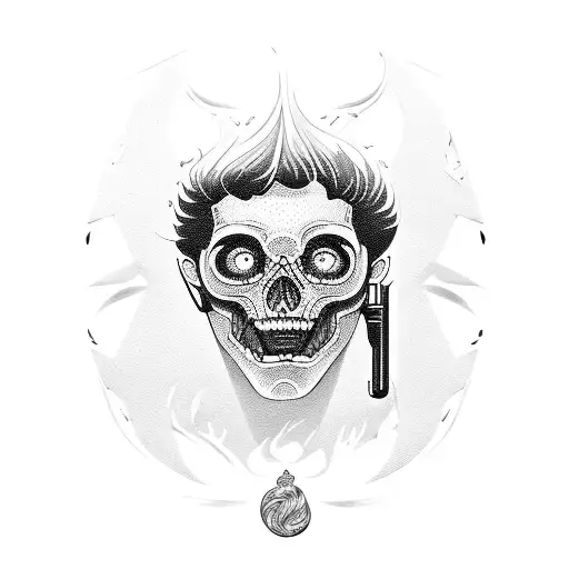 tony montana tattoo design idea