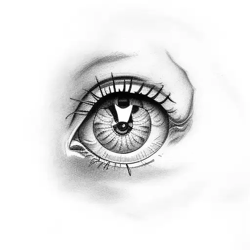 Sharingan forest eyes tattoo design idea