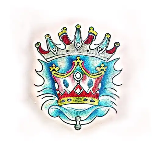 King's Crown tattoo design idea