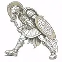 GLADIATOR tattoo design idea