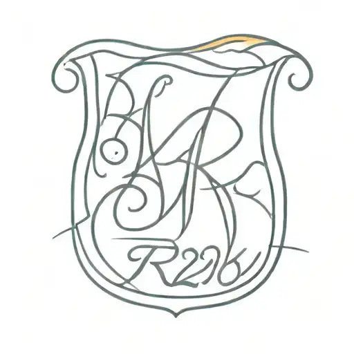 Lettering that says RFK Two Deep 2024 tattoo design idea