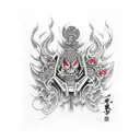 jhin tattoo design idea