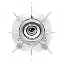 Evil Eye tattoo design idea