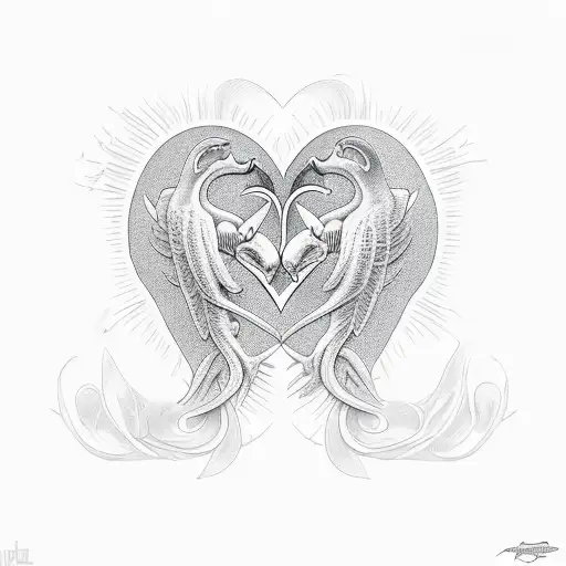 love through struggle tattoo design idea