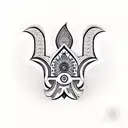Hamsa Symbol tattoo design idea