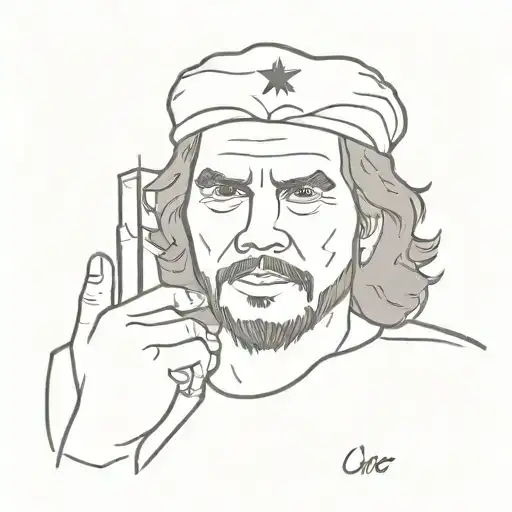 Che Guevara tattoo design idea