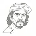 Che Guevara tattoo design idea
