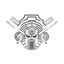 trojan warrior tattoo design idea