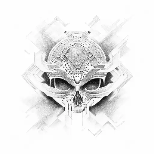 2023, 3D DBG tattoo design idea