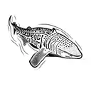 Whale Shark  tattoo design idea