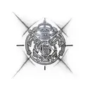 Madrid tattoo design idea