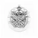 Madrid tattoo design idea