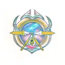 CENTAURO WITH BOW AND ARROW tattoo design idea