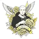 Eminem tattoo design idea