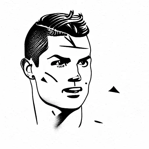 Cristiano Ronaldo tattoo design idea