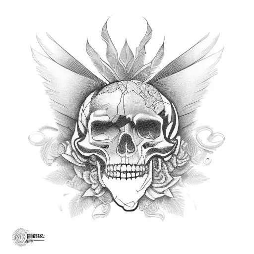 Cuba and Colombia countries side by side tattoo design idea