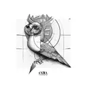 Cuba and Colombia tattoo design idea