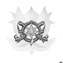 Cuba and Colombia tattoo design idea