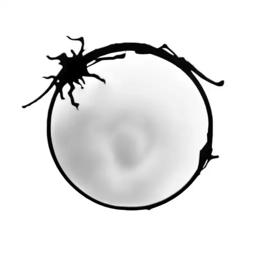 lologram from arrival movie that means "human" tattoo design idea