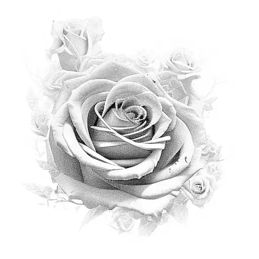Time present and time past Are both perhaps present in time future And time future contained in time past in rose garden tattoo design idea