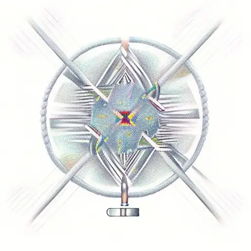 dna propeller tattoo design idea