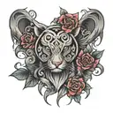 369 tattoo design idea