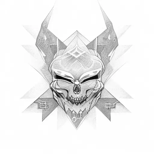 Quantum mechanics tattoo design idea