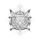 Quantum mechanics tattoo design idea