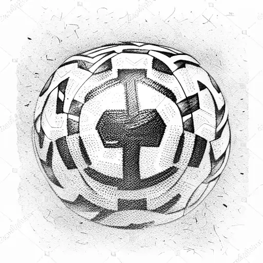 Fenerbahçe football team tattoo design idea