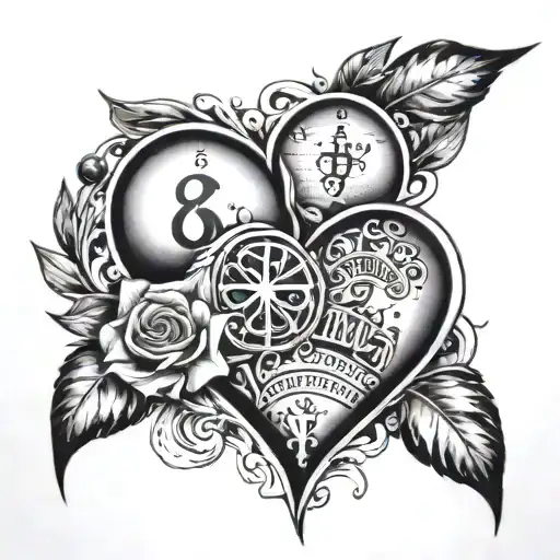 Money, a broken body and a broken heart, how beautiful Istria is tattoo design idea
