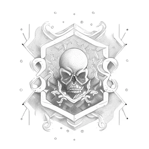 open door leading to the ocean  tattoo design idea