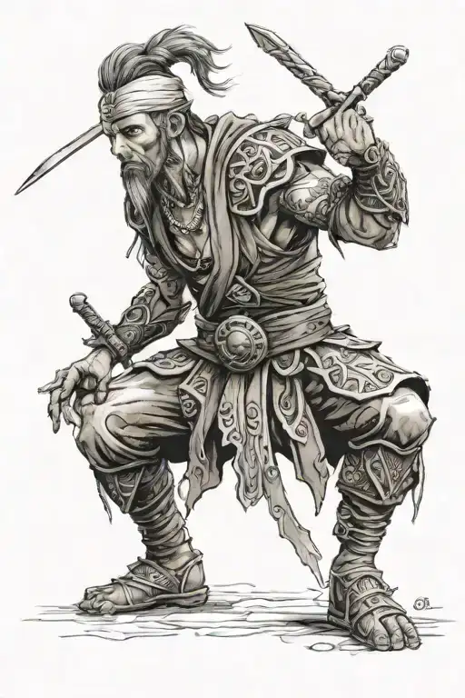 metin2 character tattoo design idea