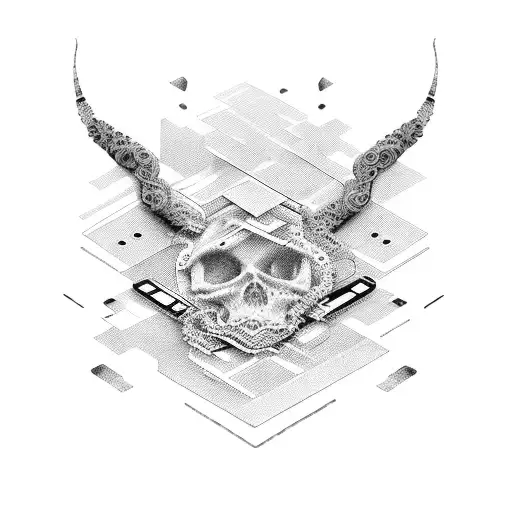 cassette tape tattoo design idea
