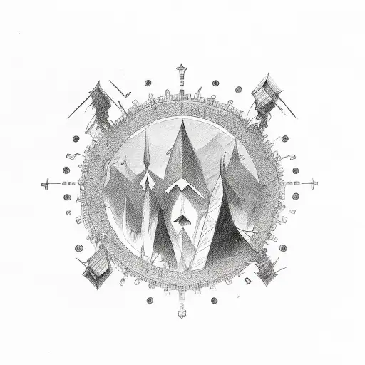 45 adapter  tattoo design idea