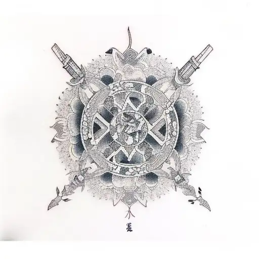 45 adapter  tattoo design idea