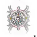 A traditional tribal tattoo with the following birth dates written in Roman numerals 16 July 1957, 21.03. 1941, 3.11.18 tattoo design idea