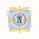 A traditional tribal tattoo with the following birth dates written in Roman numerals 16 July 1957, 21.03. 1941, 3.11.18 tattoo design idea