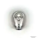 broken light bulb  tattoo design idea