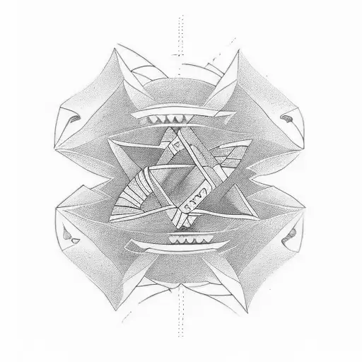 tatuaje de temazcal. linea fina, un hombre con una hoguera dentro del horno de piedra. tattoo design idea