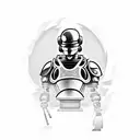 Robocop  tattoo design idea