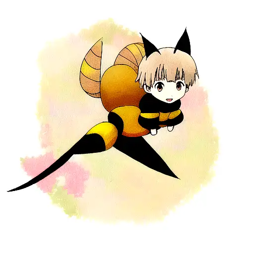 Abeja tattoo design idea