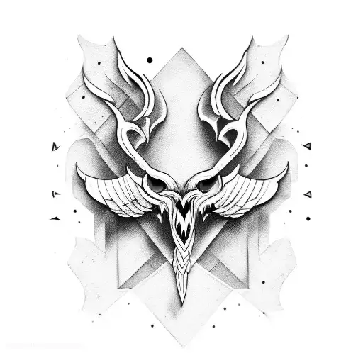 fenix tattoo design idea