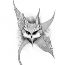 fenix tattoo design idea