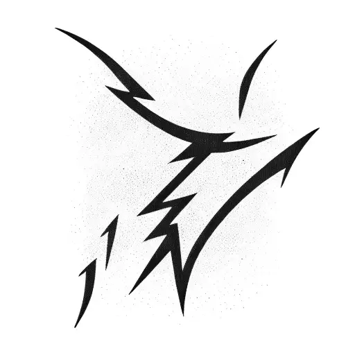 Lightning Bolt tattoo design idea