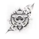 daddy tattoo design idea