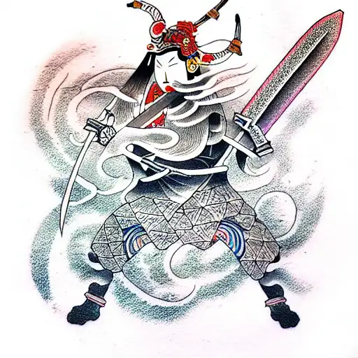 Sword tattoo design idea