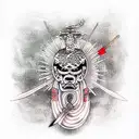 Sword tattoo design idea