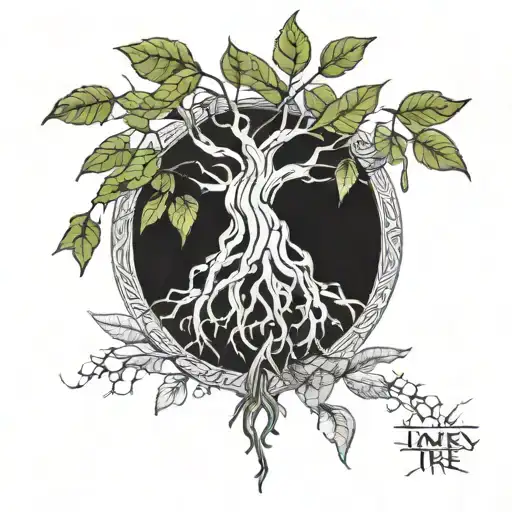 KENDRICK LAMAR MONEY TREE tattoo design idea