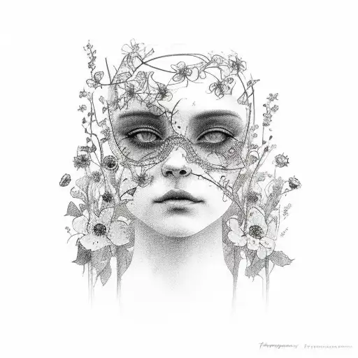 “Sometimes it is the people no one can imagine anything of who do the things no one can imagine.” with forget me nots tattoo design idea